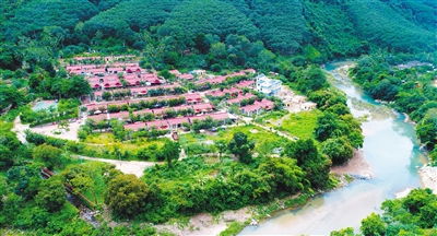 昌江美丽乡村建设各具特色 山海黎乡赛花园